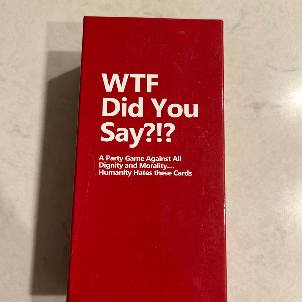 WTF Did You Say?! Card Game